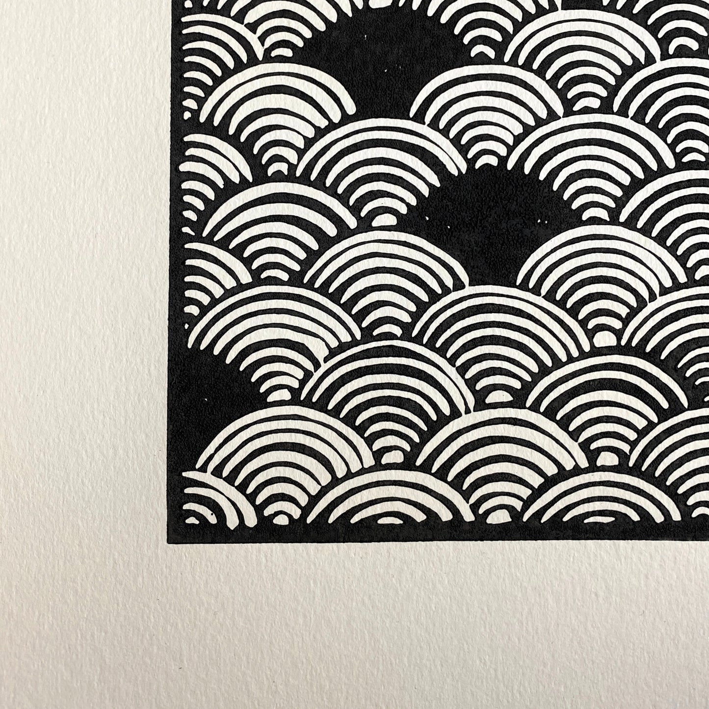 Bild "Nami" Linolschnitt 30x30cm