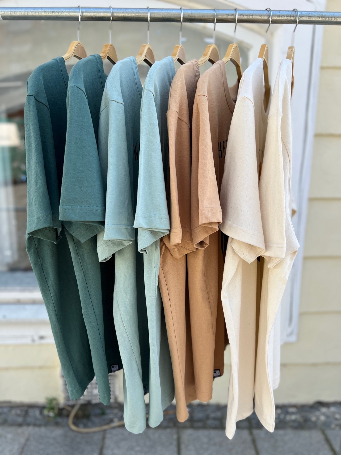 Heavy Organic Cotton Shirt Unisex in Seegrün