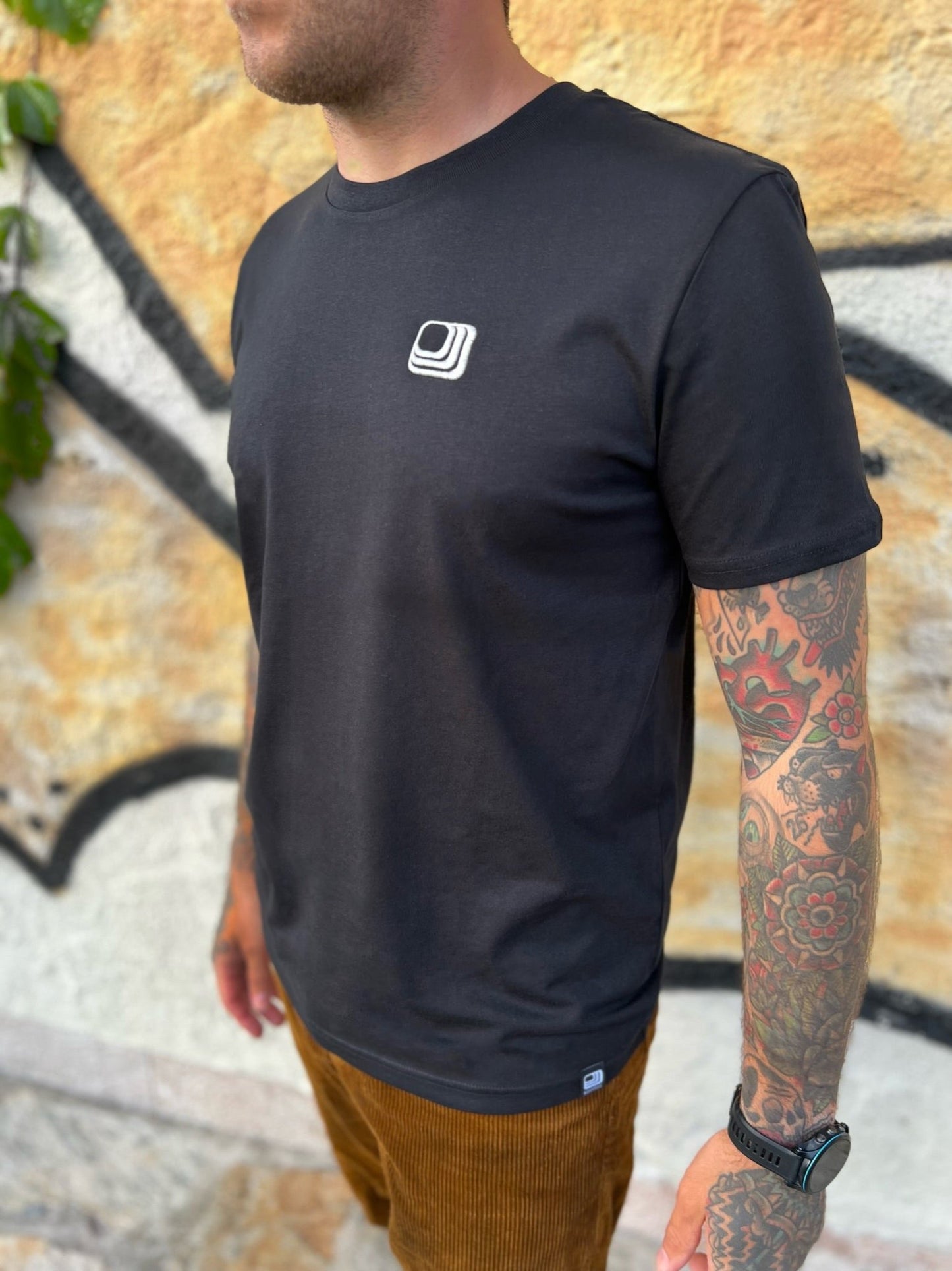 B/K KONFUS Lettering T-Shirt Unisex - konfus clothing