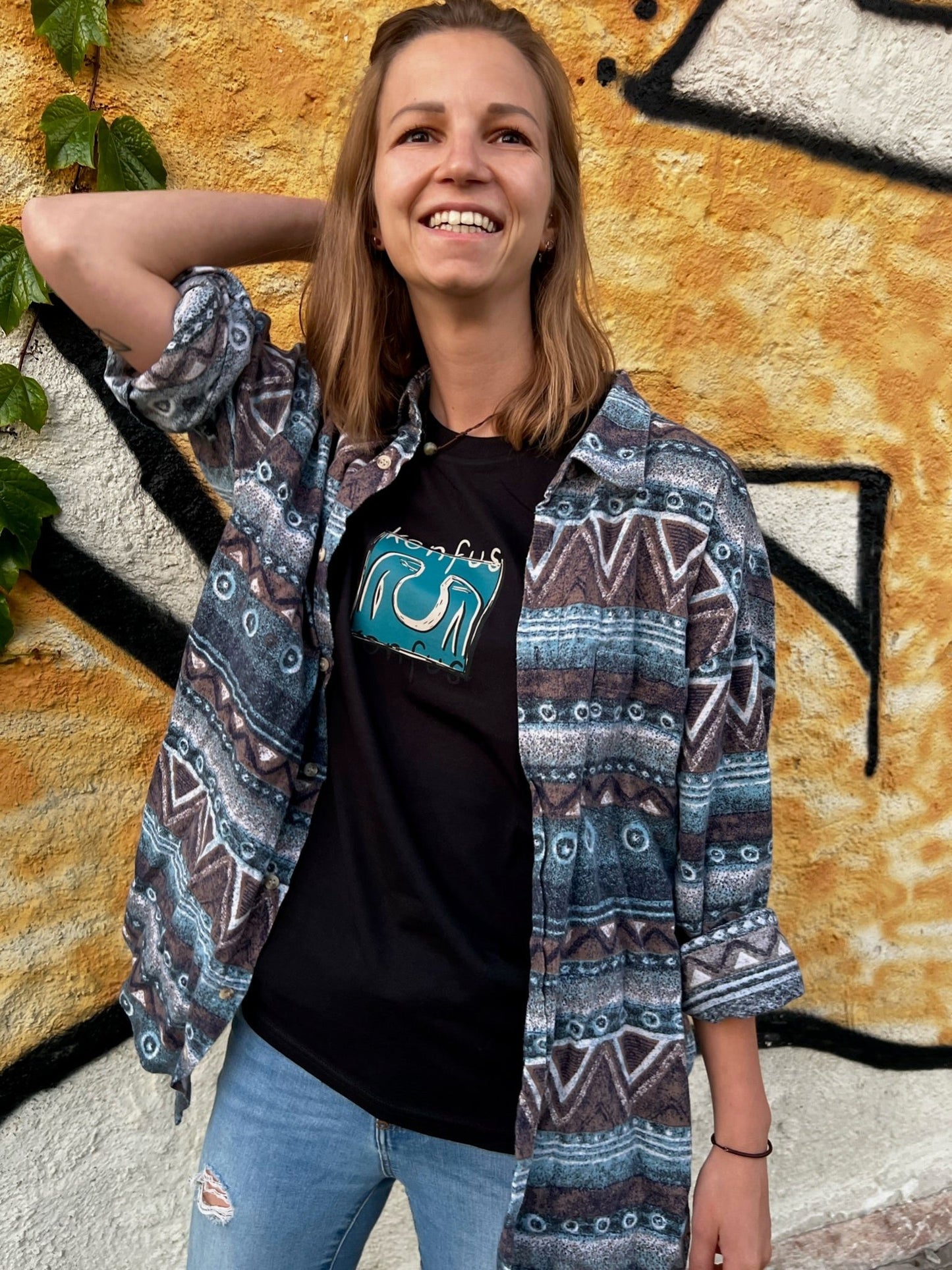 B/K MINDLESS blue T-Shirt Unisex - konfus clothing