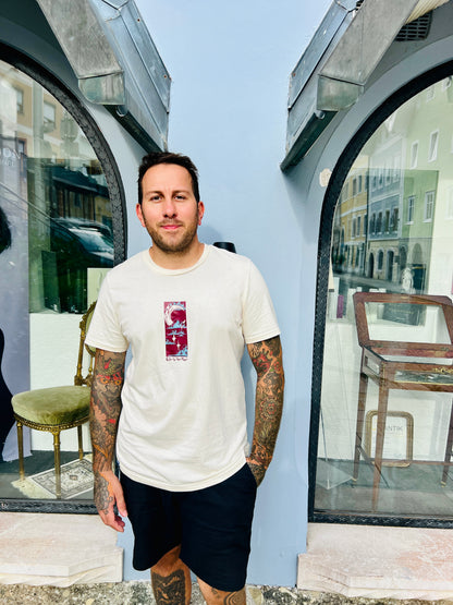 T-Shirt "Ode To The Moon" Unisex naturweiß